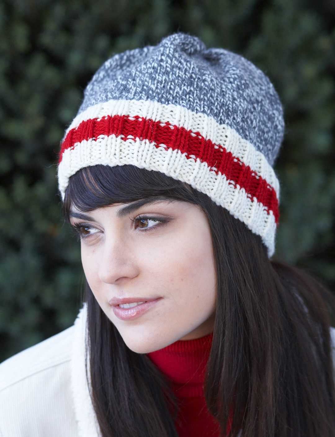 Woolen hat knitting pattern