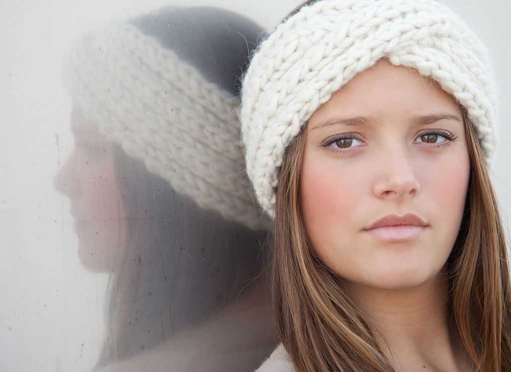 Free knitting pattern twisted headband