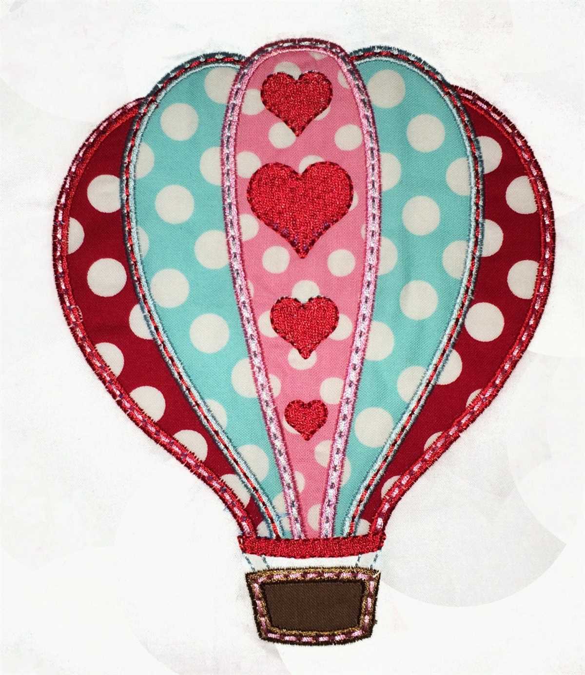 Hot air balloon knitting pattern