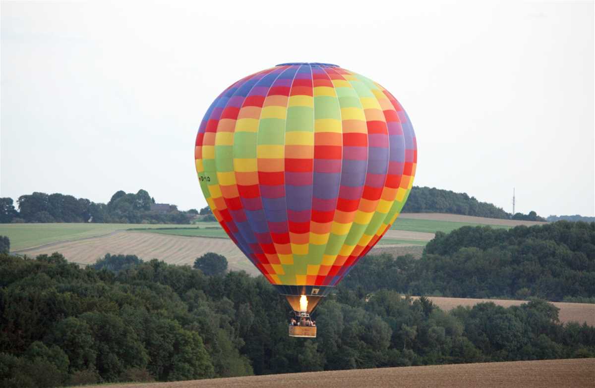 Hot air balloon knitting pattern