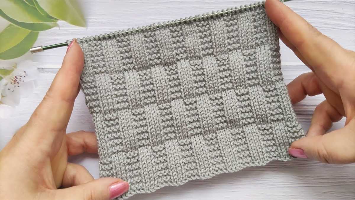 How to knit a wave pattern