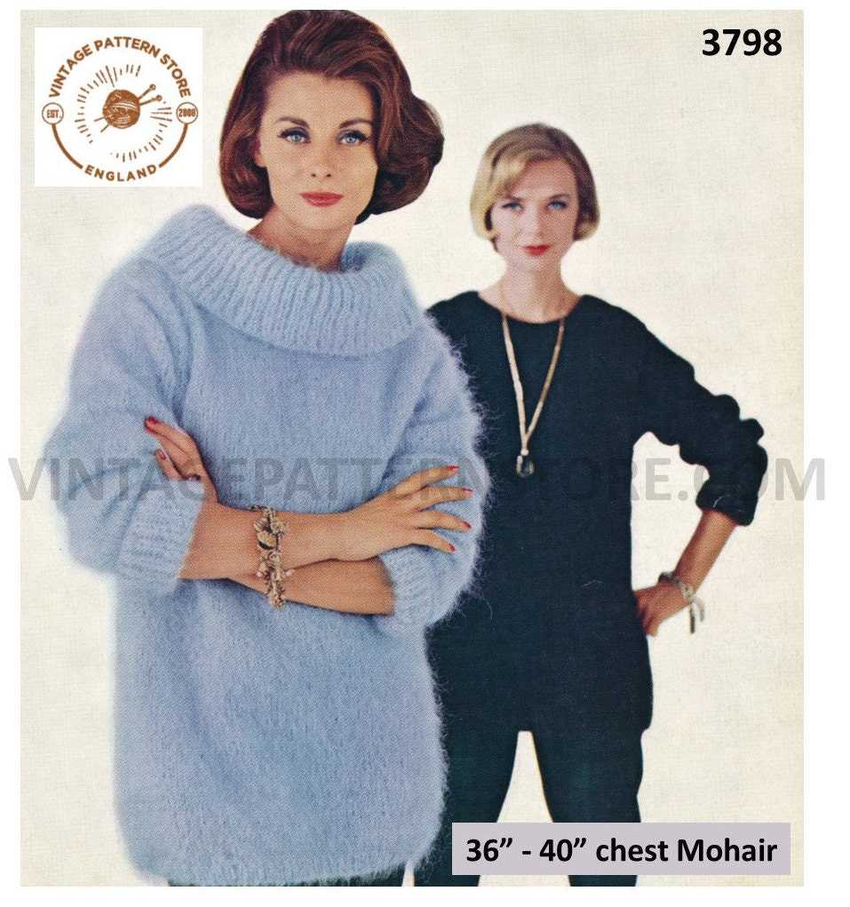 Roll neck jumper knitting patterns