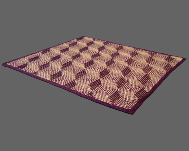 Illusion knitting pattern
