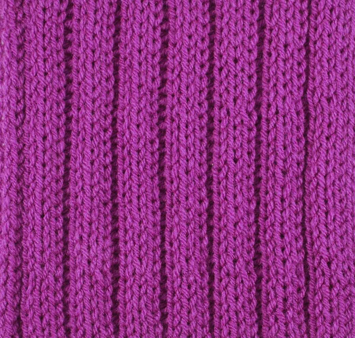 Double knit pattern