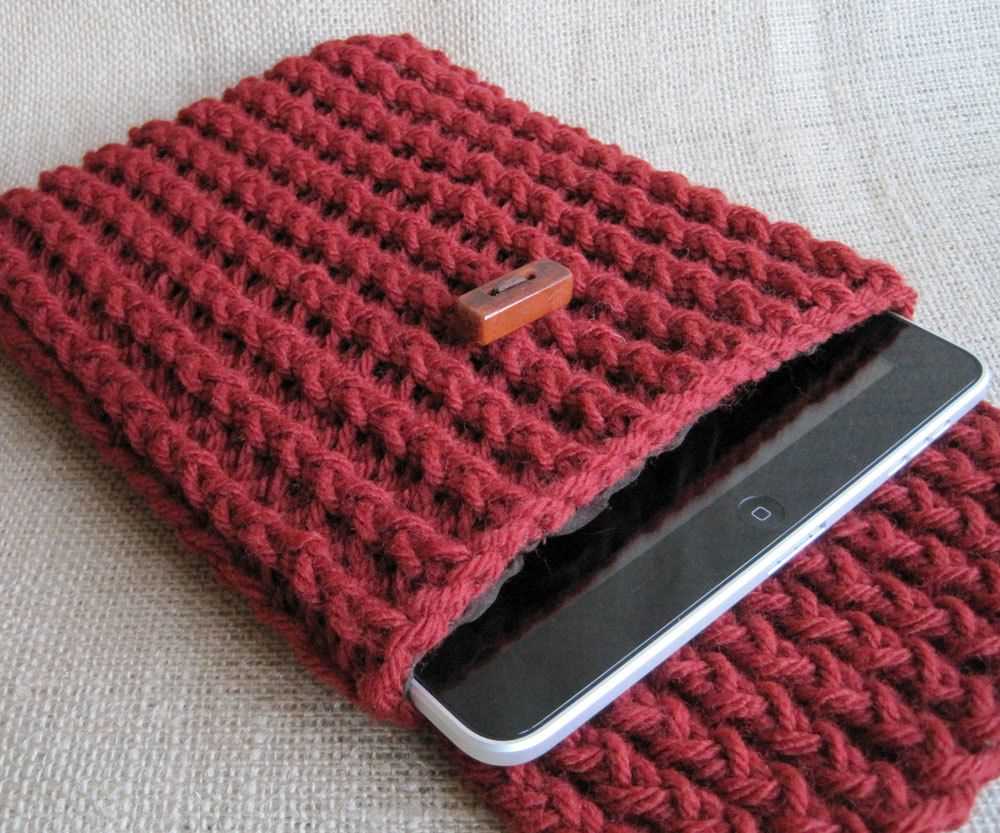 Ipad sleeve knitting pattern