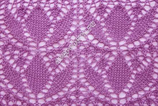 Rosebud knitting pattern