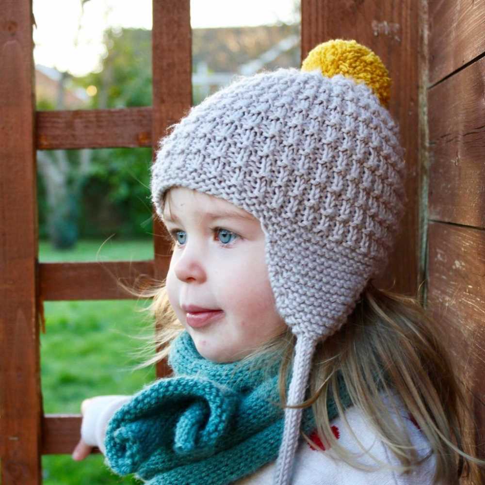 Child's knit hat pattern