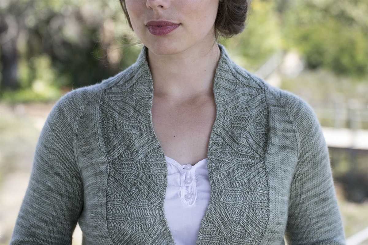 Nordic cardigan knitting pattern