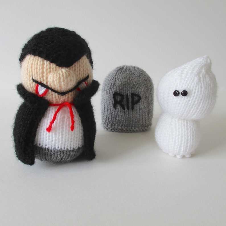 Halloween toy knitting patterns