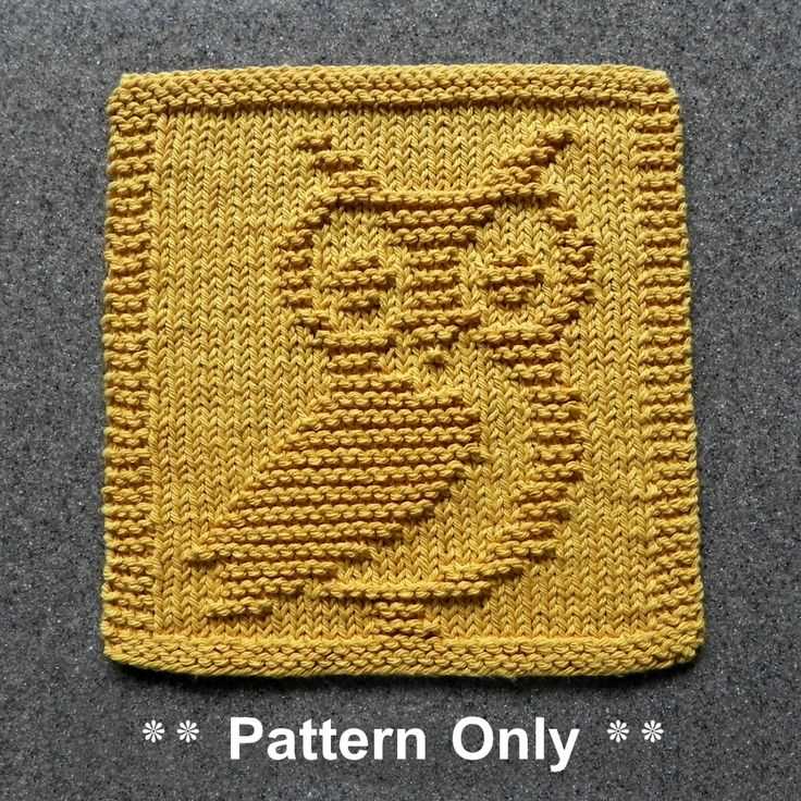 Cotton dishcloth knitting pattern free