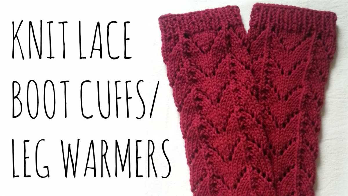 Free easy leg warmer knitting patterns