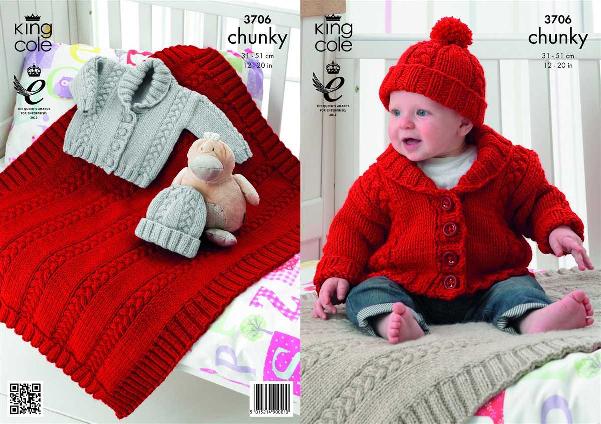 King cole knitting pattern 5420
