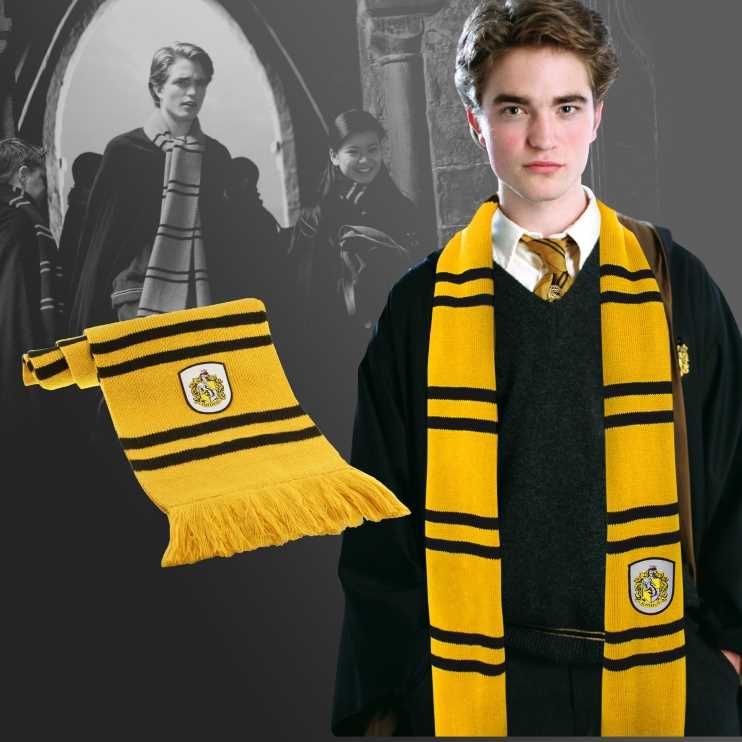 Hufflepuff scarf knitting pattern