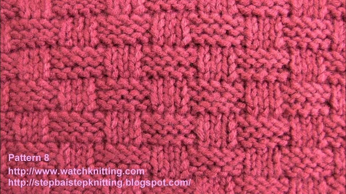 Dishcloth knit pattern basic