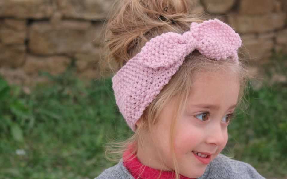 Child's knitted headband free pattern