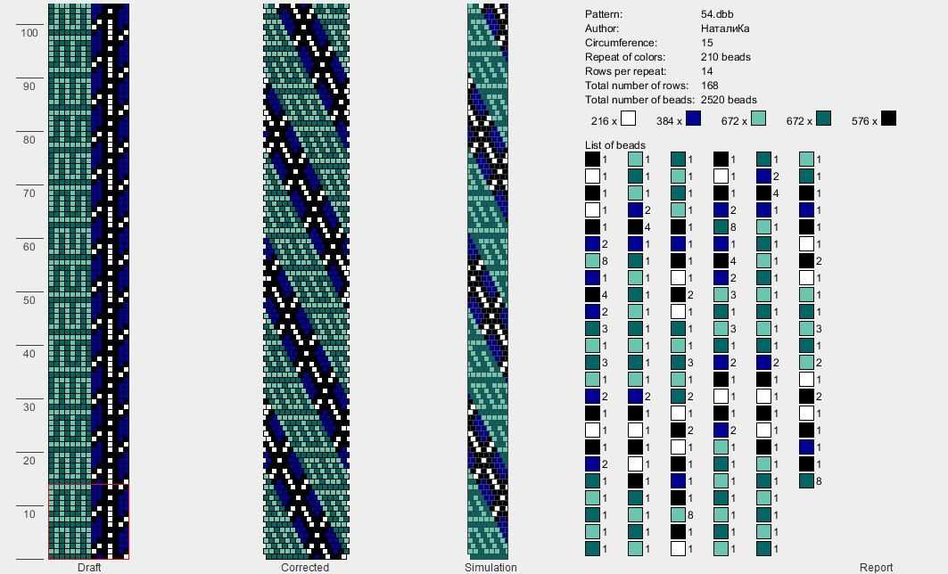 Knit beaded bracelet pattern