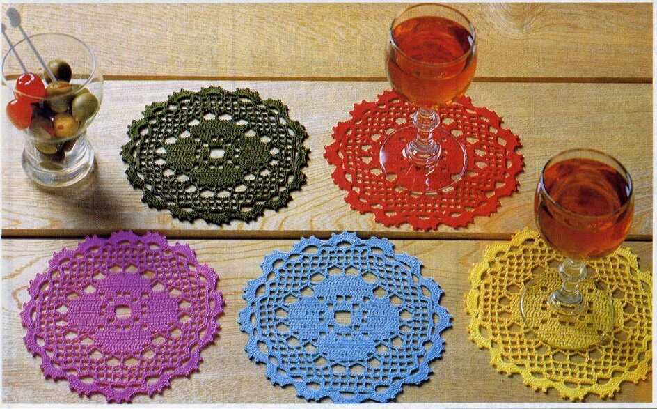 Knit coaster free pattern