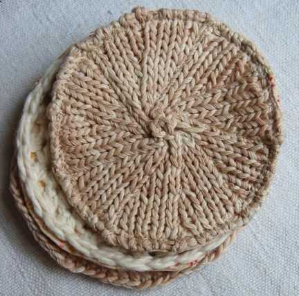Knit coaster free pattern