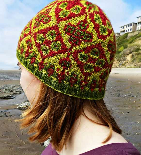 Create a Seamless Knit Hat with this Pattern in the Round Knit hat pattern in the round