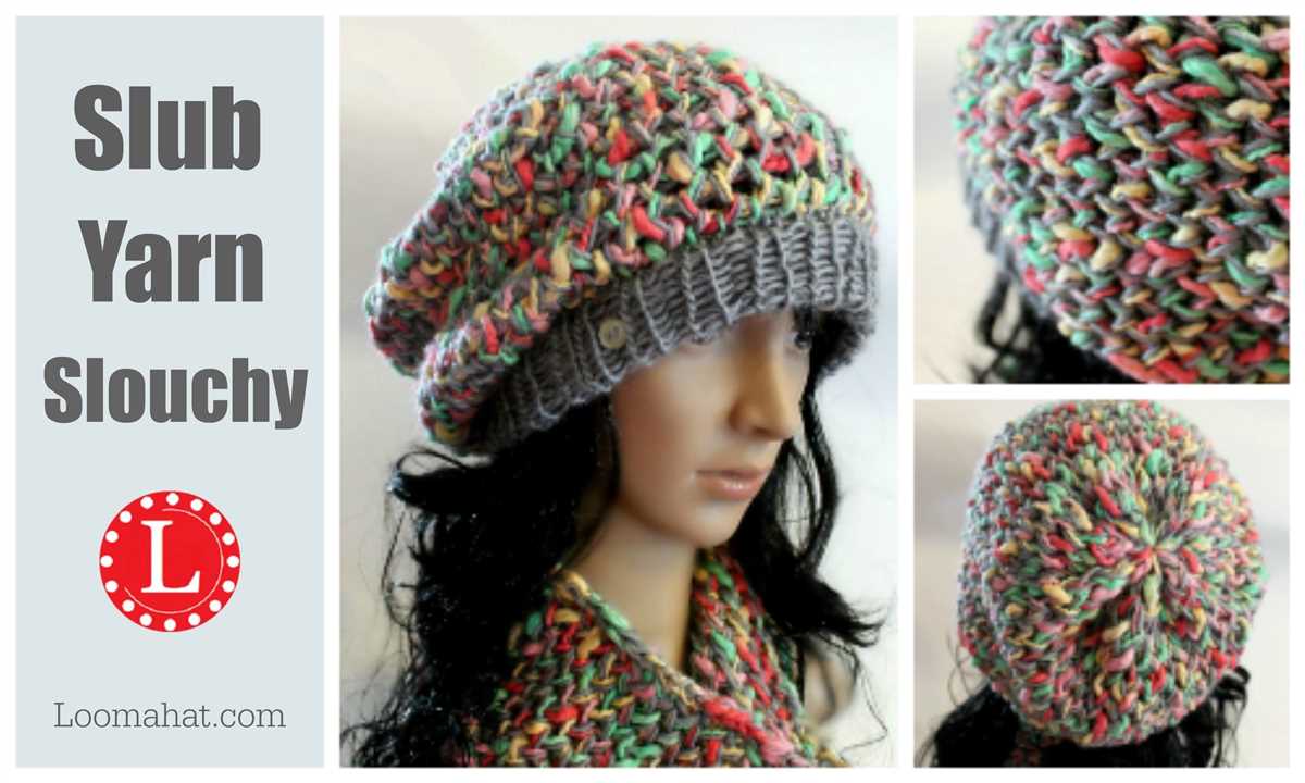 Knit hat pattern in the round