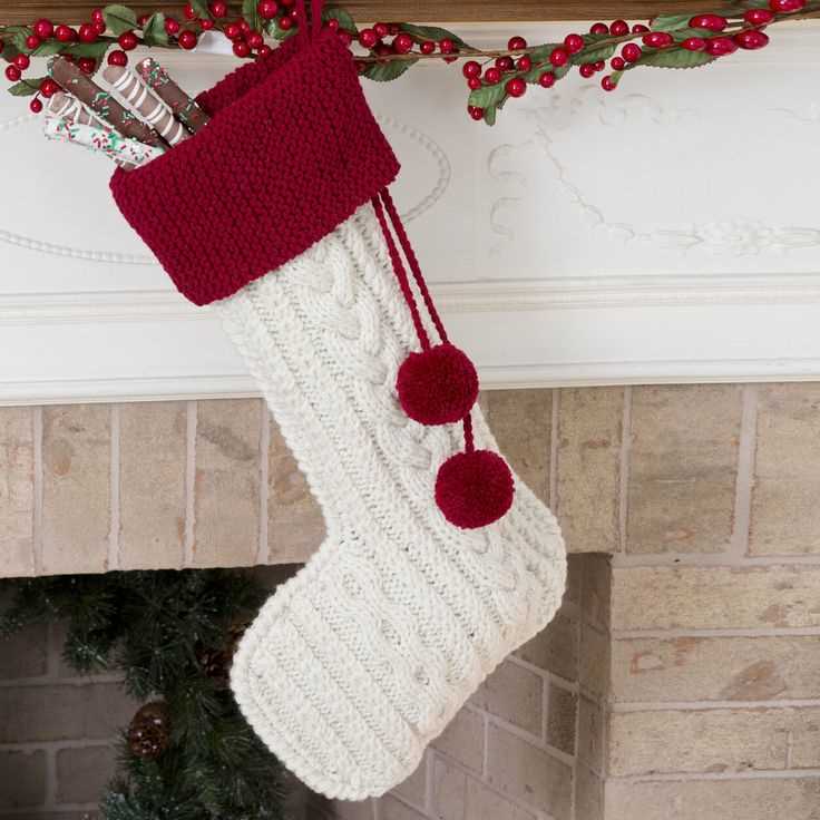 Knit patterns christmas stockings
