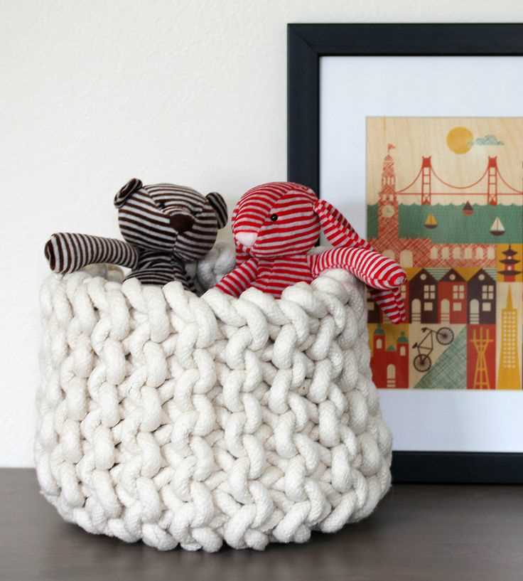 Knit rope pattern