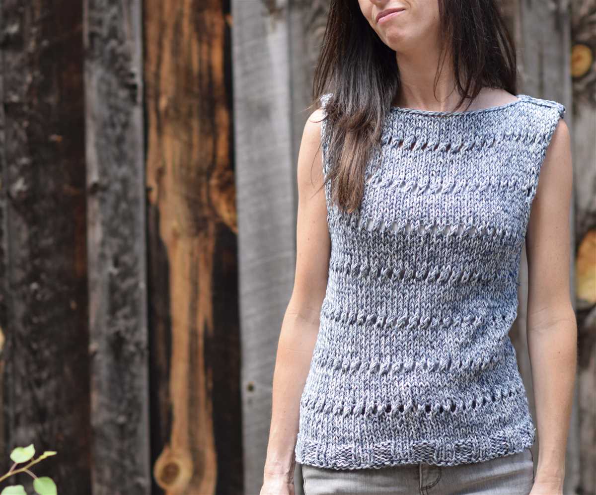 Knit sweater pattern easy