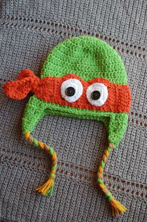 Knit turtle hat pattern