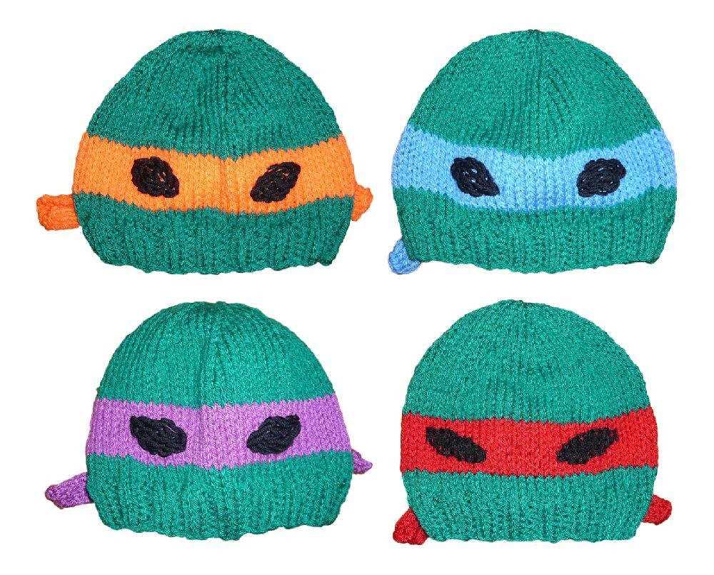 Knit turtle hat pattern