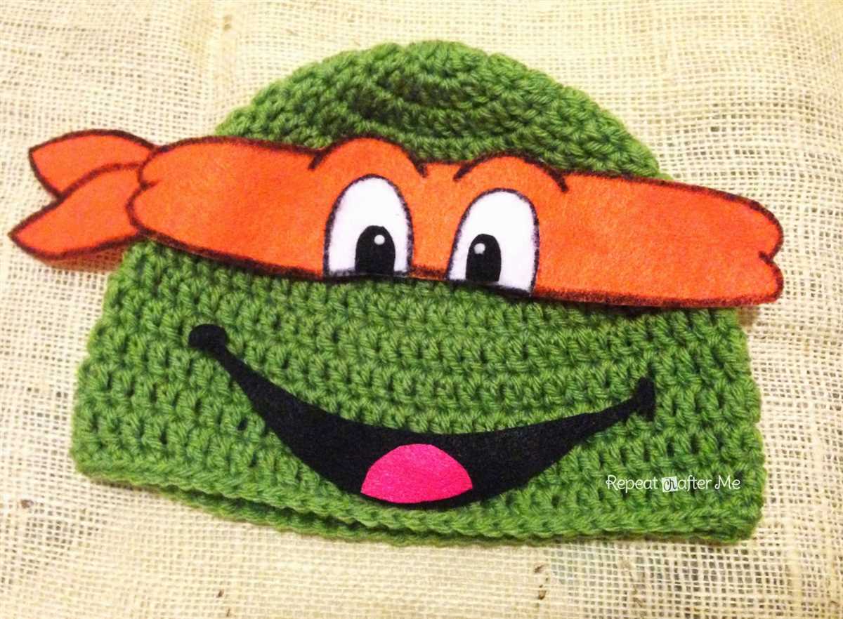 Knit turtle hat pattern