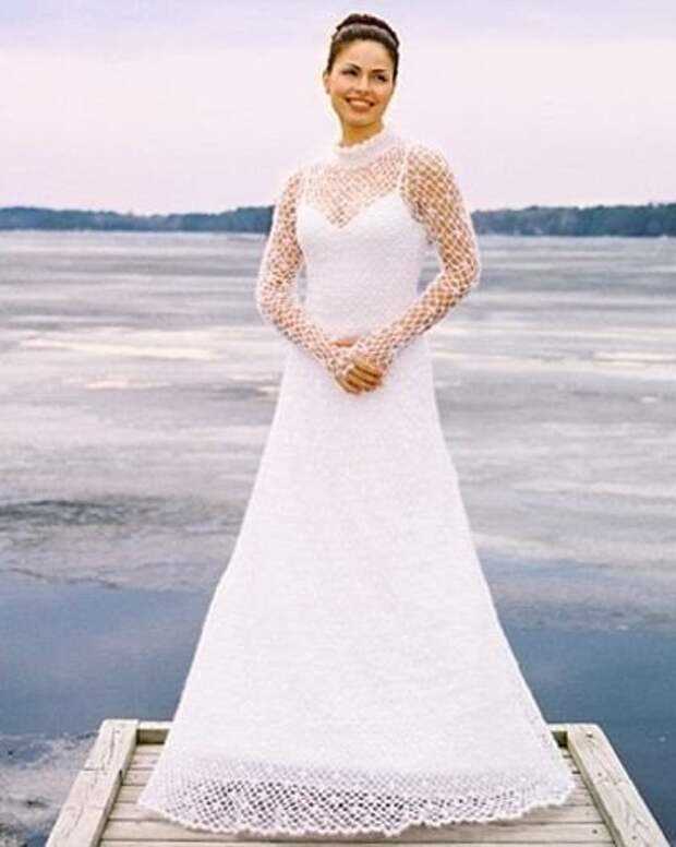 Knit wedding dress pattern