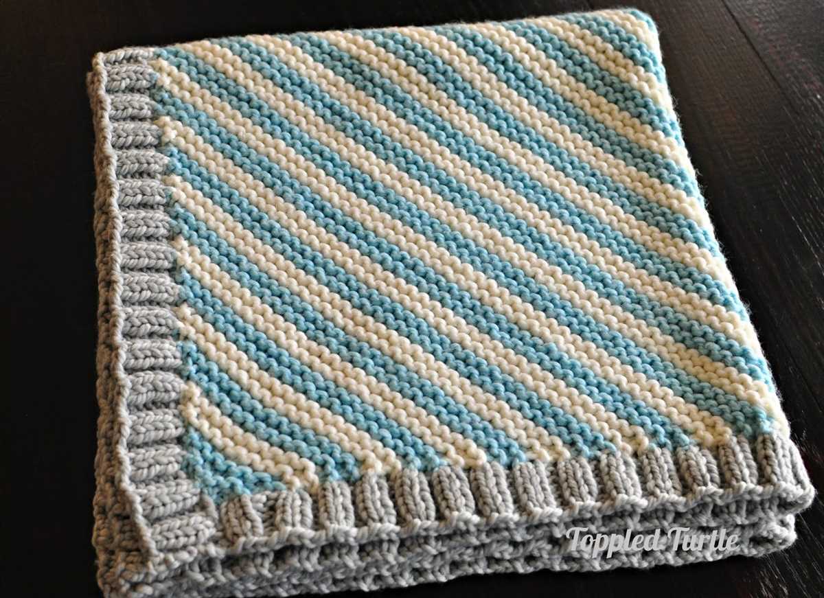 Knit baby blanket patterns