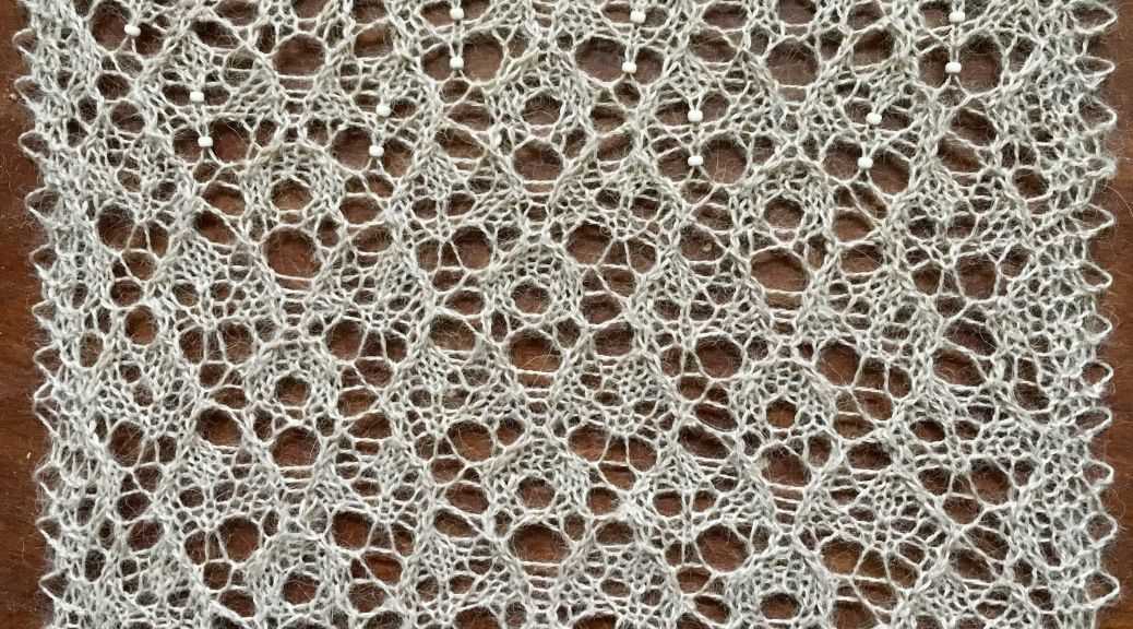 Knit lace pattern free