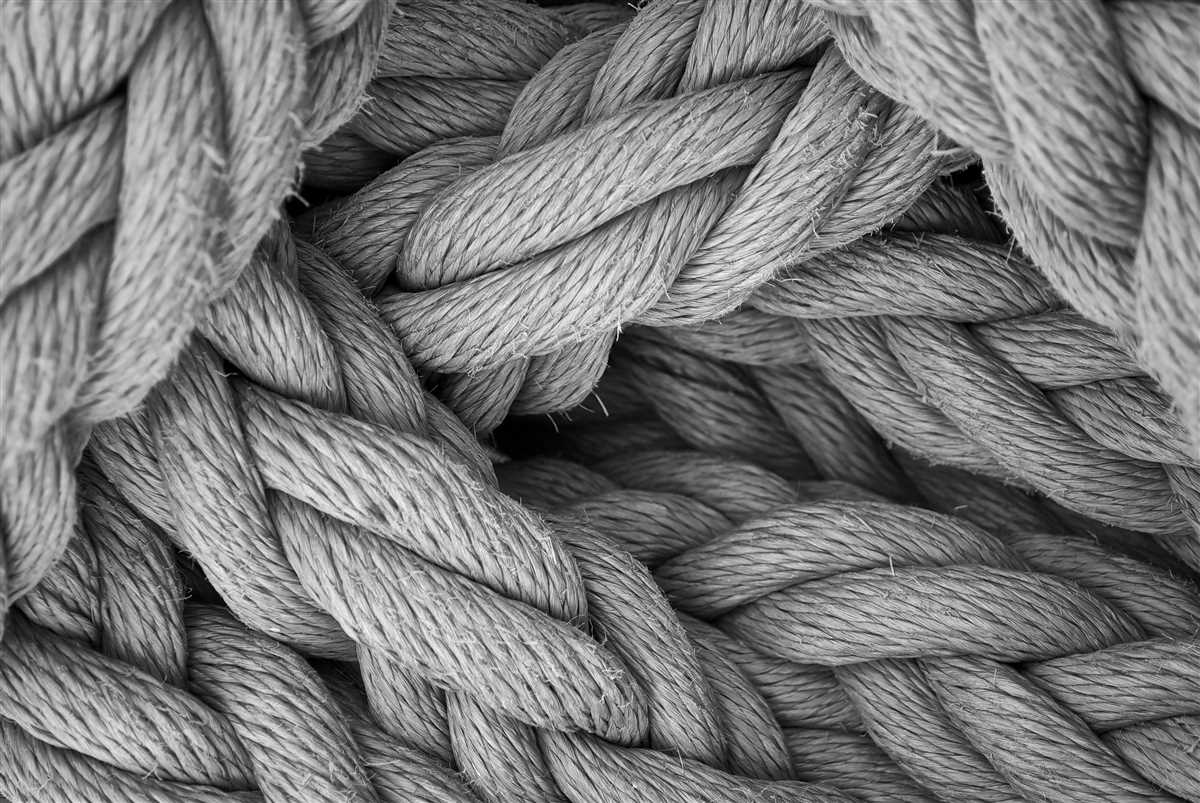 Knit rope pattern