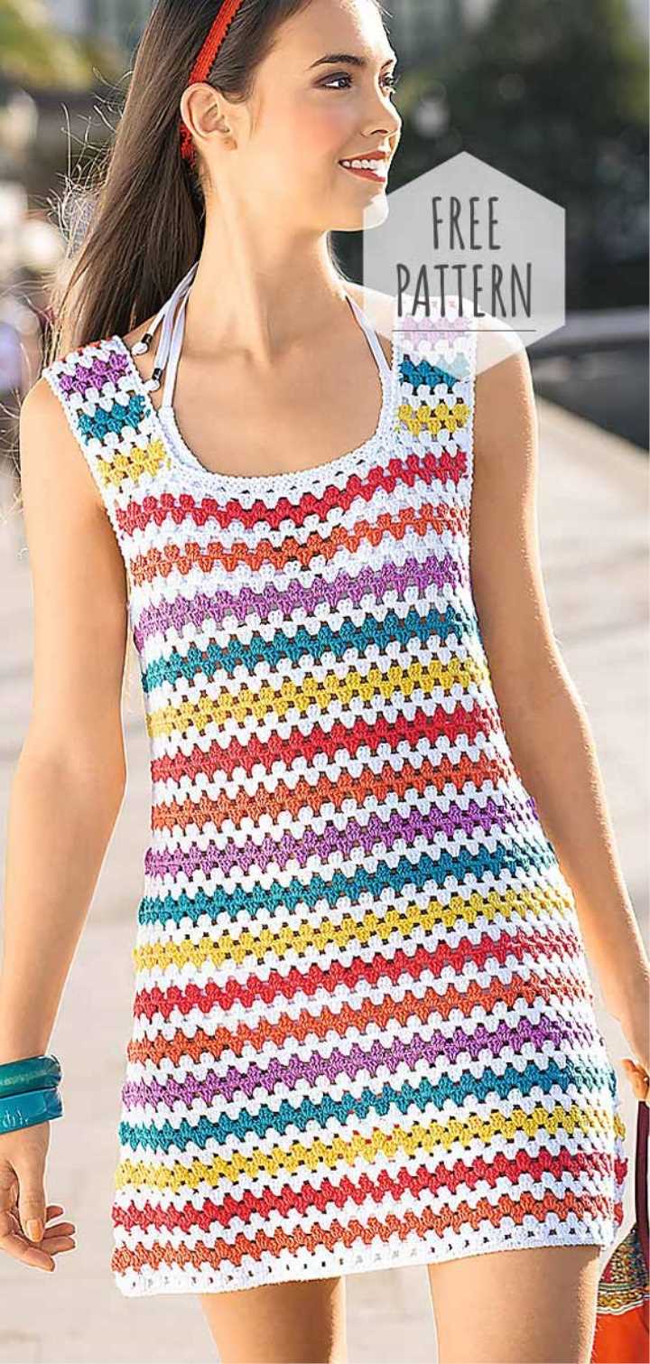 Knit summer dress pattern