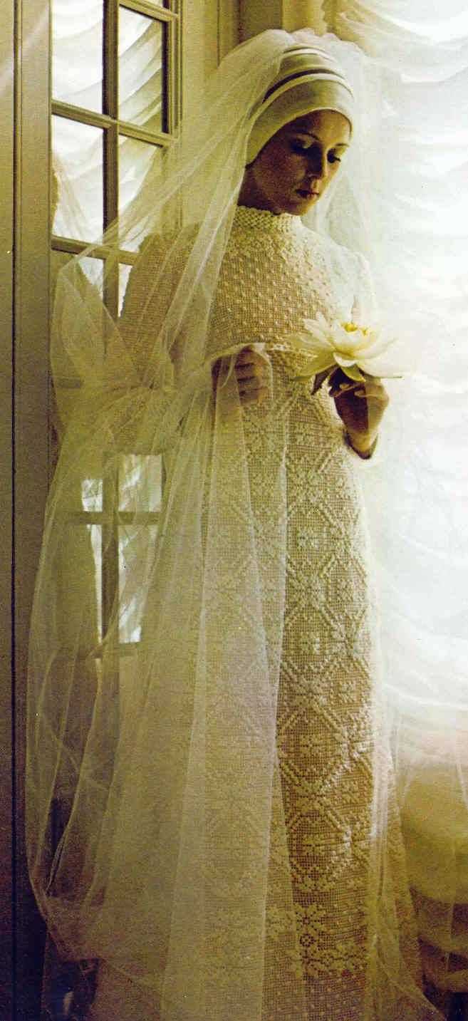Knit wedding dress pattern