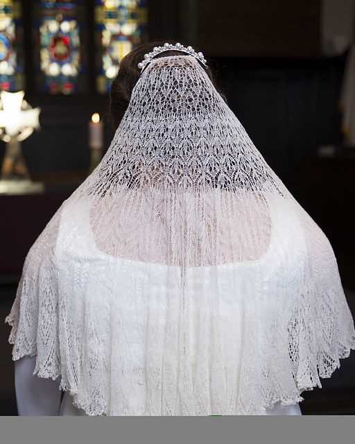 Knit wedding dress pattern