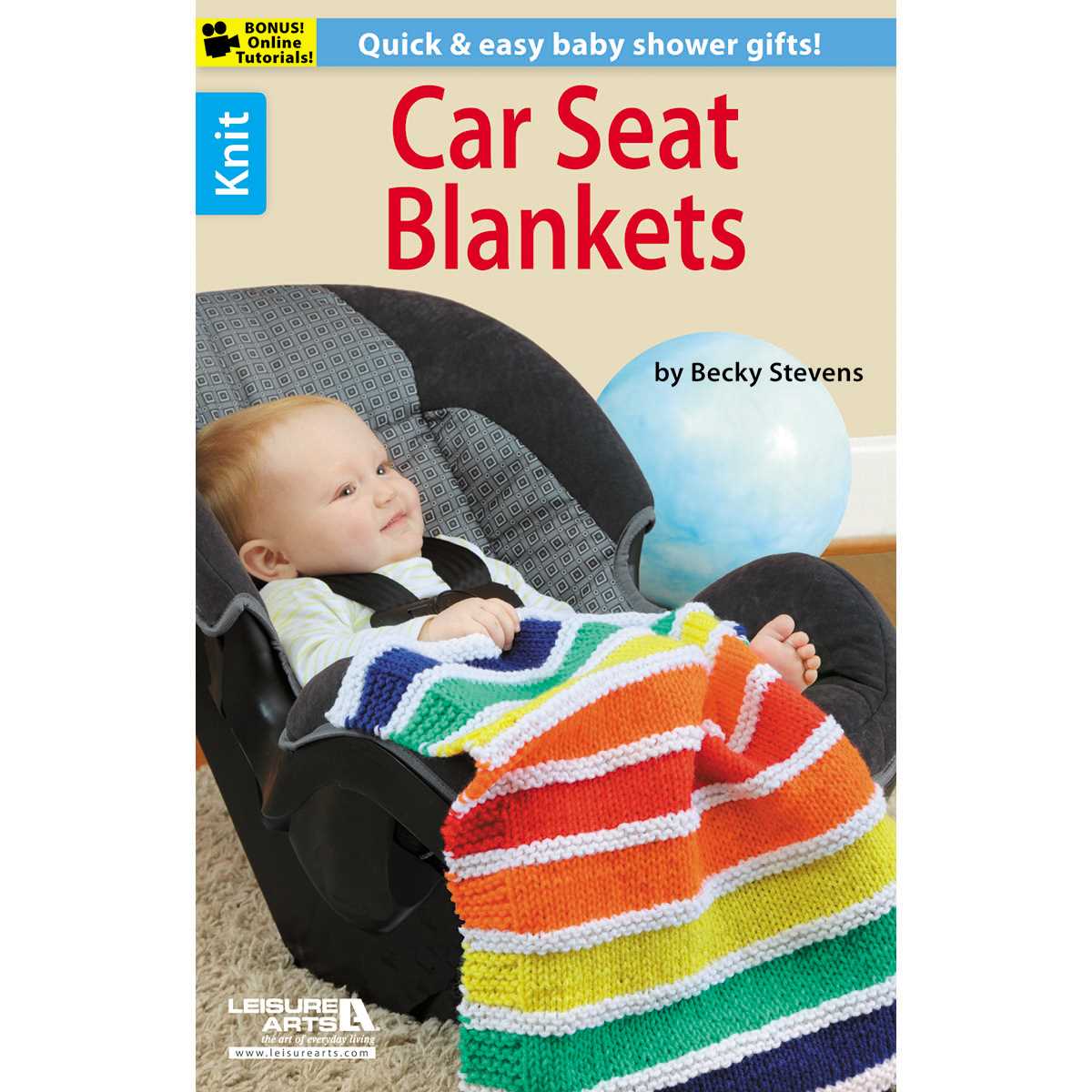 Knitted car seat blanket free pattern