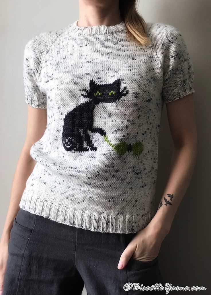Knitted cat sweater patterns free