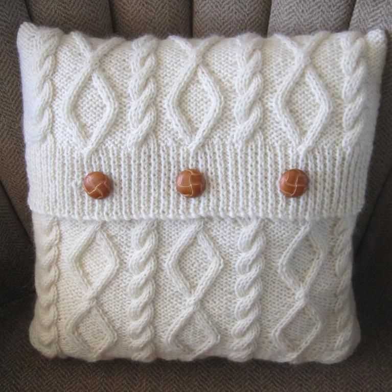 Knitted pillow cover patterns