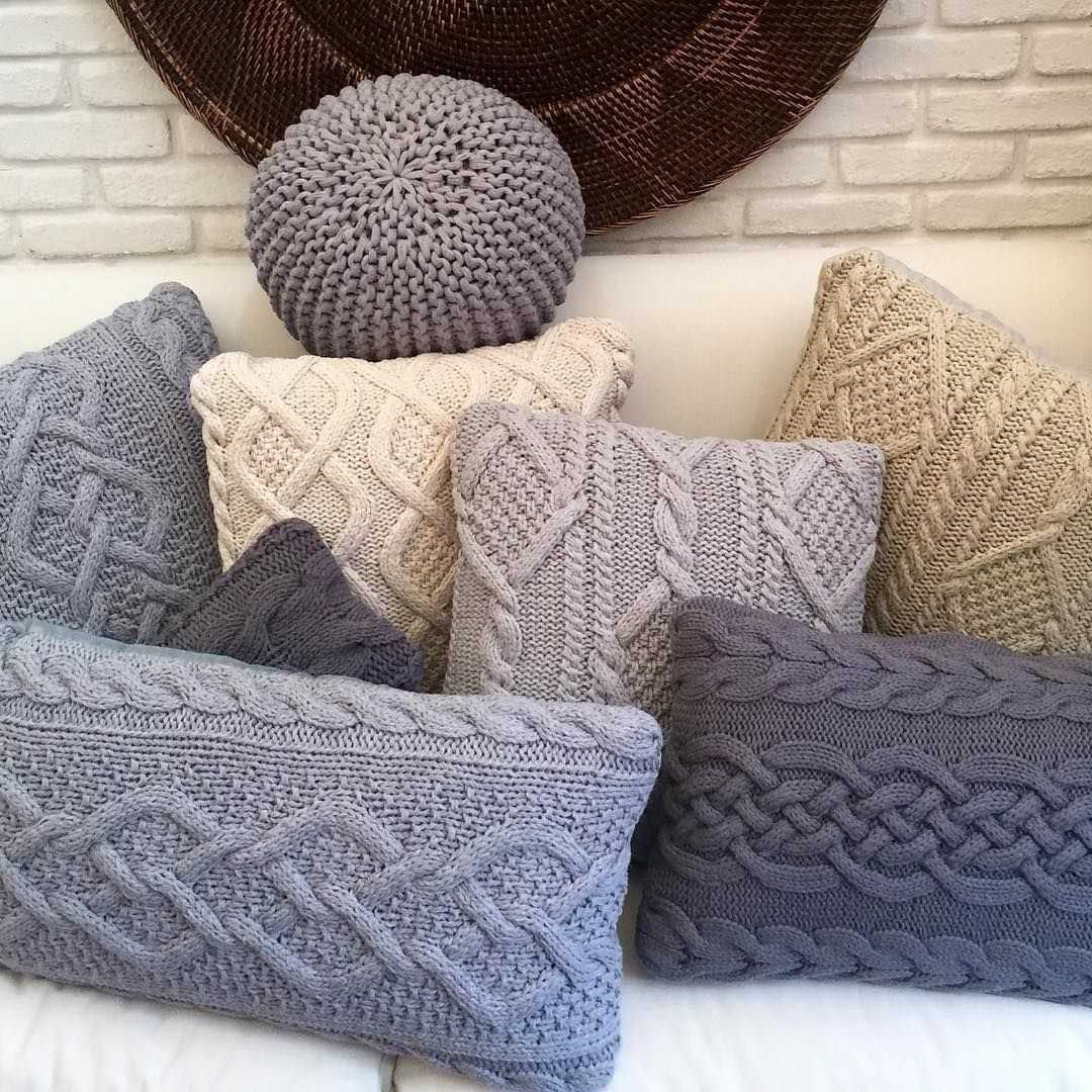 Knitted pillow cover patterns