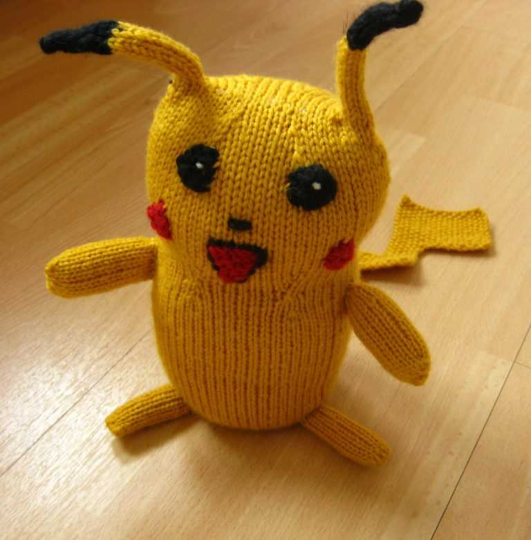 Knitted pokemon patterns