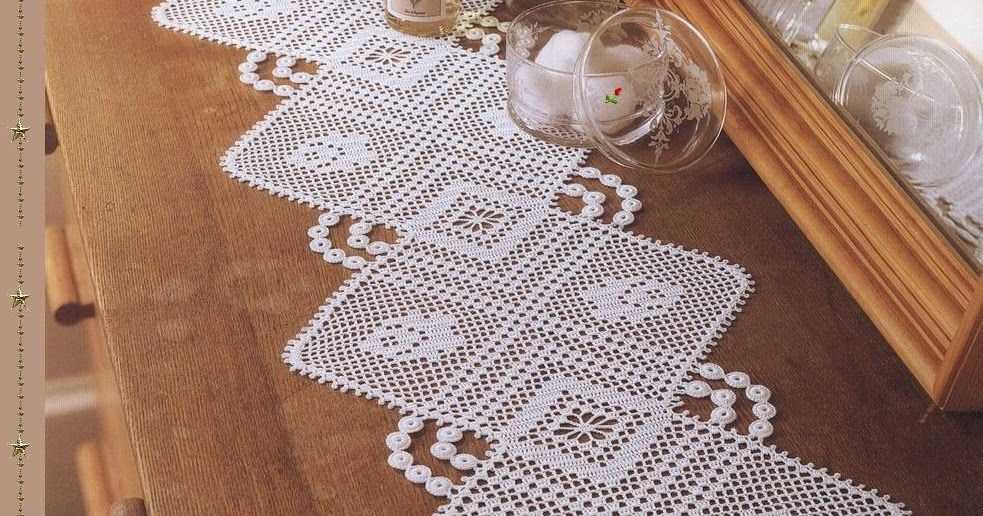 Knitted table runners free patterns