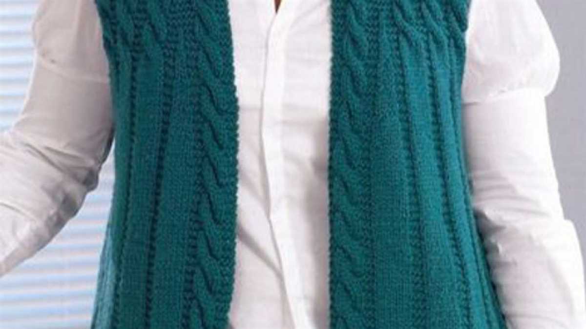 Knitted vest patterns