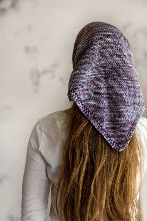 Knitted bandana pattern free