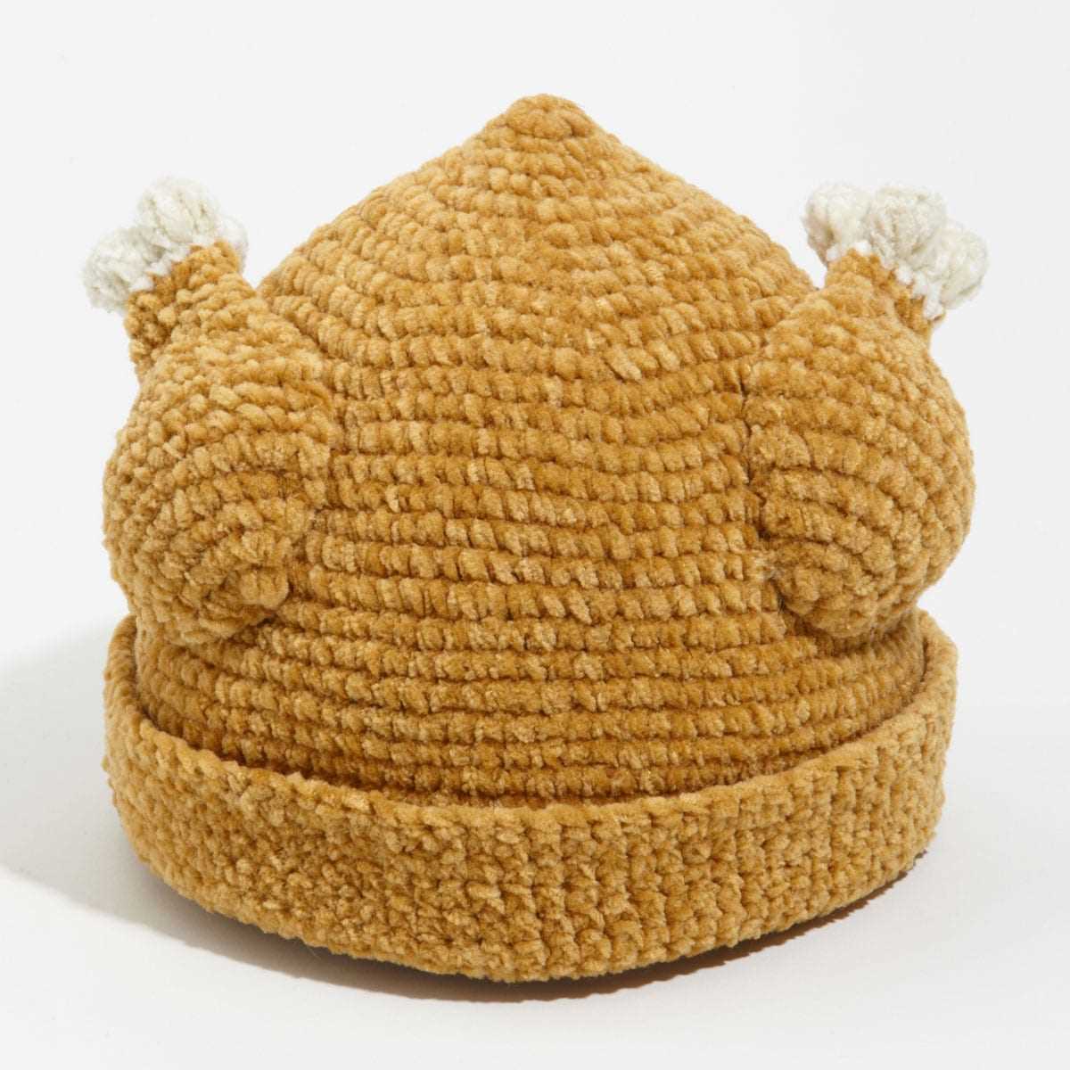 Knitted chicken hat pattern