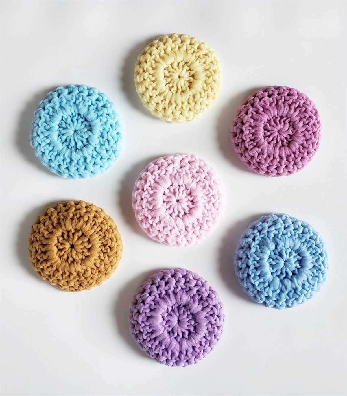Knitted dish scrubbie pattern