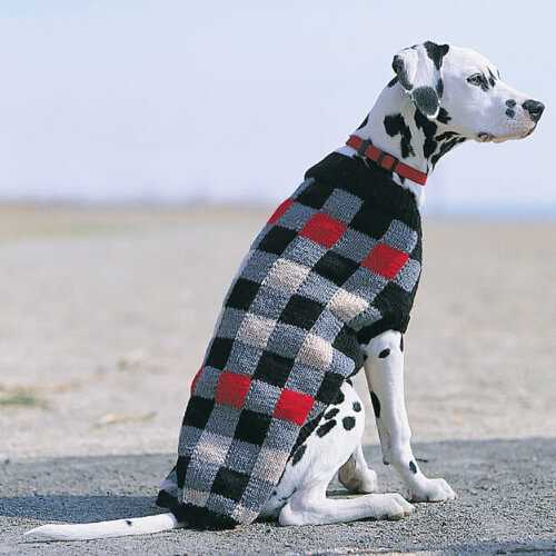 Knitted dog coat pattern pdf