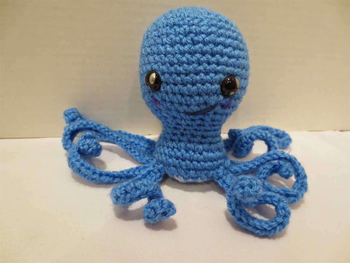 Knitted octopus pattern