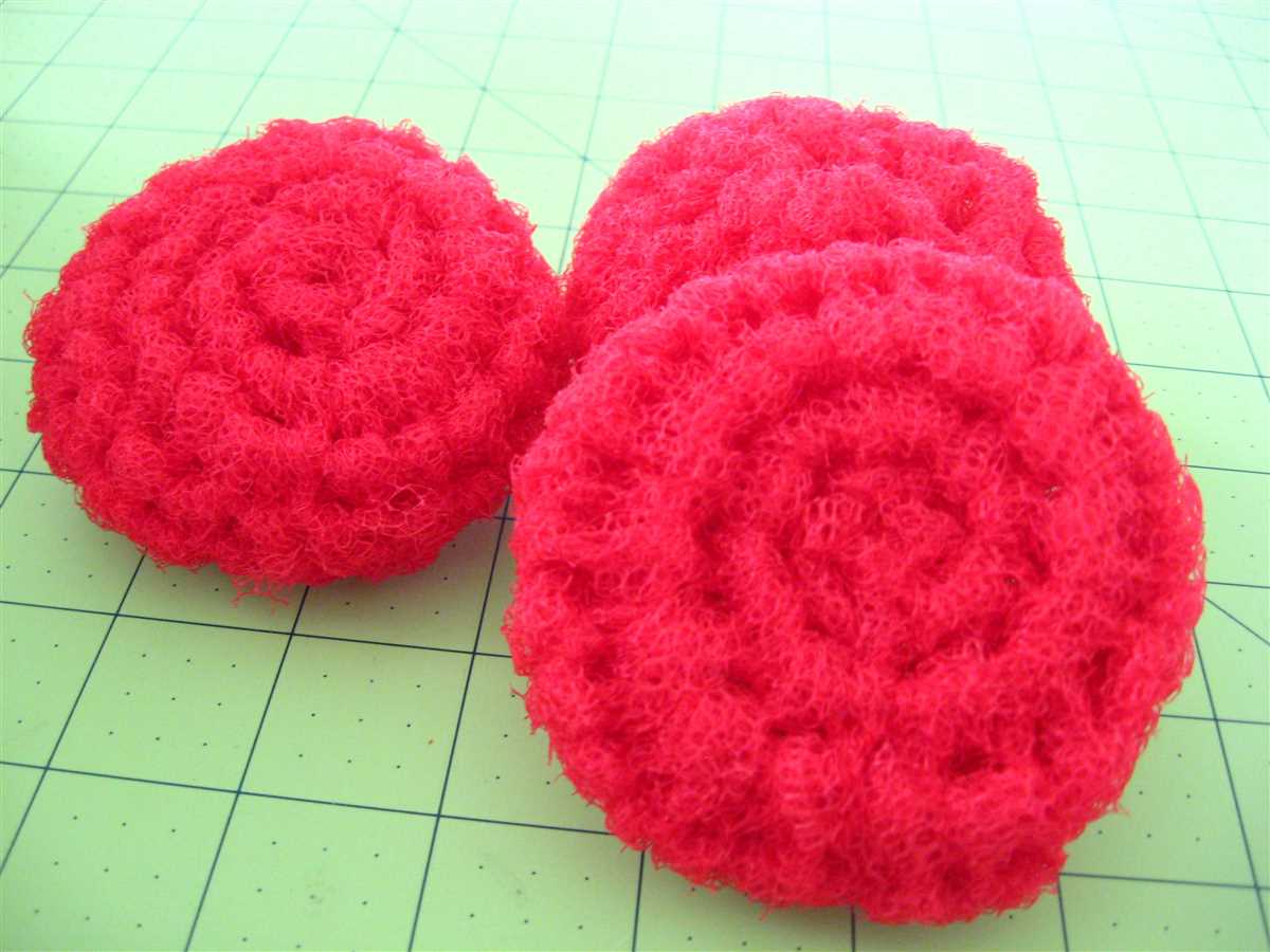 Knitting pattern for scrubbies